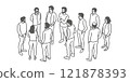 Large business people group. 121878393