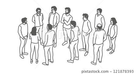 Large business people group. 121878393