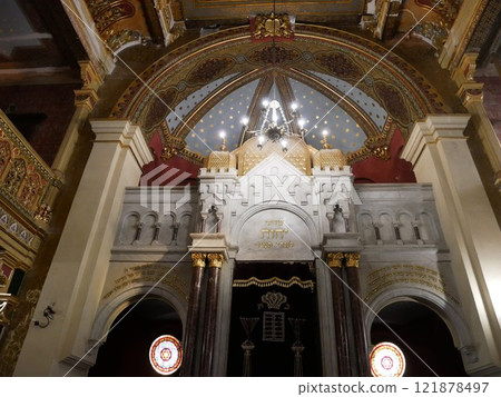 Altar of the Temple Synagogue (Krakow, Poland) Altar of the Temple Synagogue (Krakow, Poland) 121878497