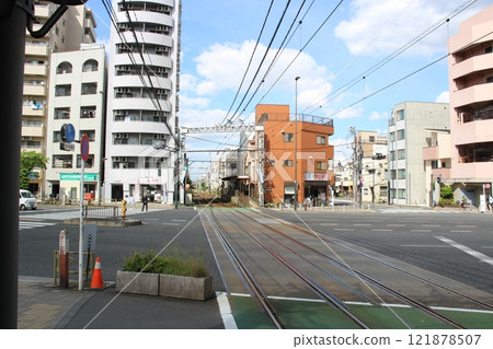Toden Arakawa Line Shinkoshinzuka Station Toden Arakawa Line Shinkoshinzuka Station 121878507