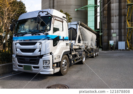 Powder transport vehicle Powder transport vehicle 121878808