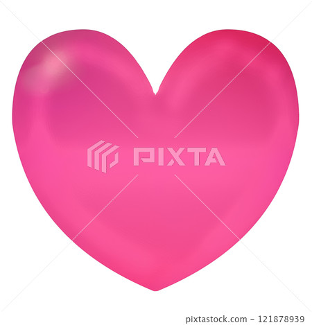 Heart mark 121878939