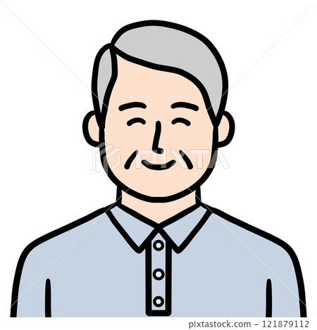 Senior man (smile) Senior man (smile) 121879112