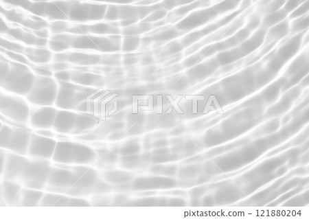 Abstract white transparent water shadow surface texture natural ripple background Abstract white transparent water shadow surface texture natural ripple background 121880204