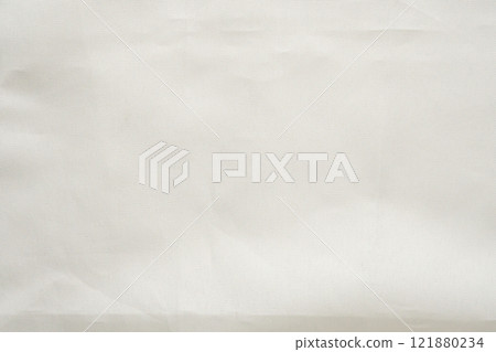 Abstract white fabric texture with soft wave background 121880234