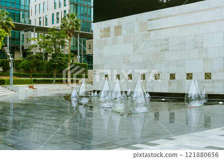 Urban water sculptures Urban water sculptures 121880656