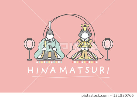 女兒節 女兒節插圖 121880766