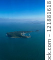 Aerial photo of Ainoshima Island in Fukuoka Prefecture 121881618