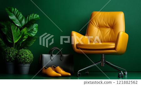 Modern Green Office 121882562