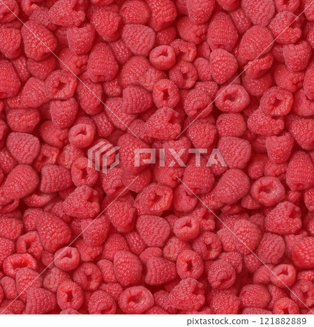 Seamless pattern background with raspberries. Seamless pattern background with raspberries. 121882889