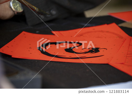 過年，書法家，手寫春聯，書法，書法，過年：過年，書法家，手寫春聯，書法，過年 121883114