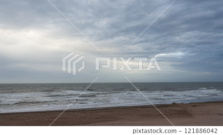 Marine landscape in Mar del Plata 121886042