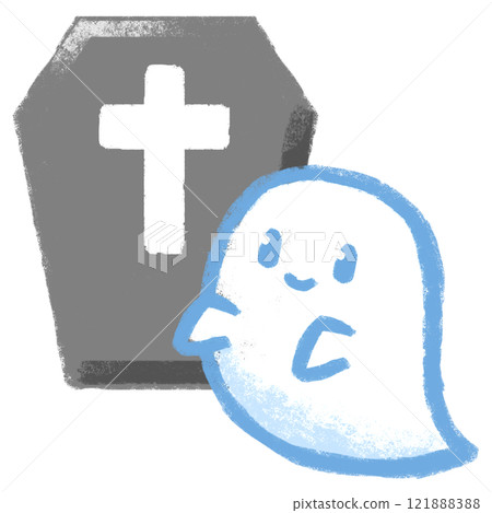 Crayon-style illustrations Halloween images Crayon-style illustrations Halloween images 121888388
