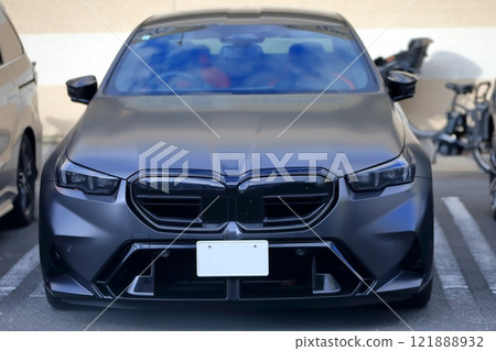 黑色跑車形象 121888932