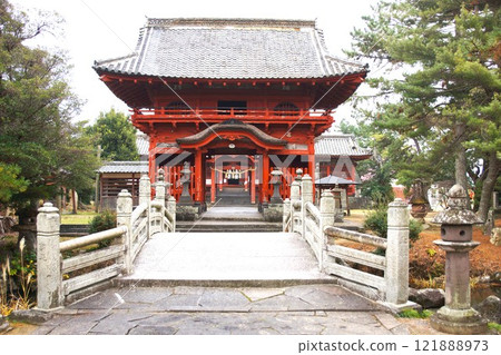 Kanaya Shrine, Hagi Townscape Kanaya Shrine, Hagi Townscape 121888973