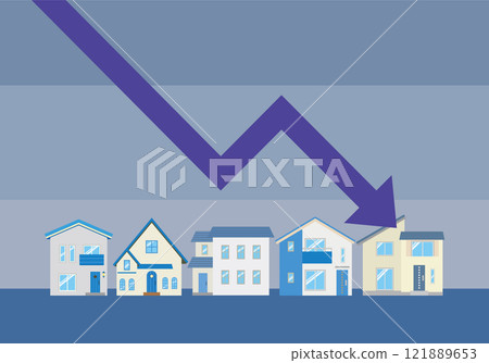 房地產價格下降 121889653