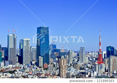 藍天和東京市 藍天和東京市 121890383