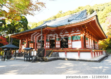 [Kawachinagano City: National Treasure "Kanshinji Temple" Kondo] 121890563