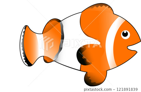 Clownfish, model of Nemo 121891839