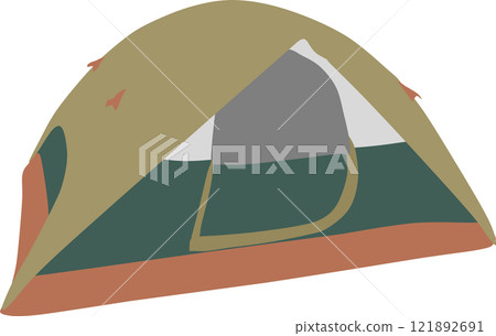 Tent graphic illustration Tent graphic illustration 121892691