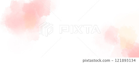 淺粉紅色水彩蓬鬆紋理圖 淺粉紅色水彩蓬鬆紋理圖 121893134