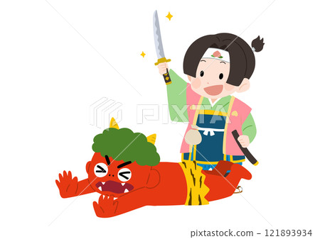 鬼滅之刃桃太郎 鬼滅之刃桃太郎 121893934