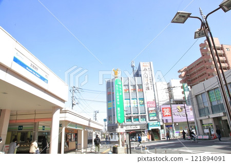 西武新宿線武藏關站南口 西武新宿線武藏關站南口 121894091