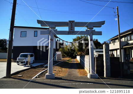 A pleasant visit to Kurishima Shrine in Kawamata, Meiwa-cho, Gunma Prefecture 121895118