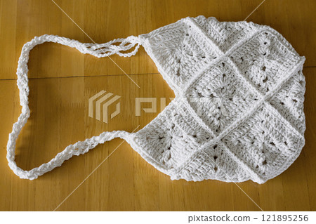 Macrame - Wool-knitted bag Macrame - Wool-knitted bag 121895256