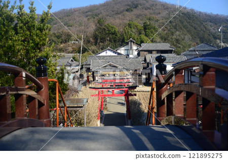 小豆島24瞳電影村內瞳從天滿宮1號參道眺望 121895275