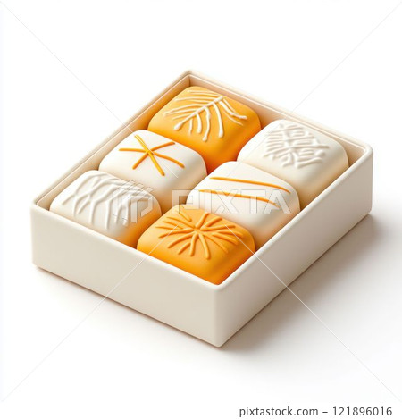 Elegant Box of Assorted Decorative Sweets 121896016