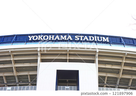 Scenery of Yokohama Stadium, Yokohama City, Kanagawa Prefecture 121897906