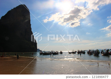 Railay Beach, Krabi, Thailand Railay Beach, Krabi, Thailand 121898477