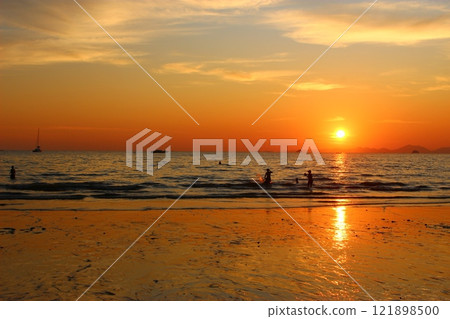 Ao Nang Beach, Krabi, Thailand 121898500