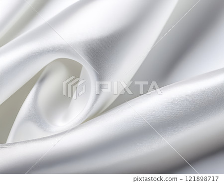 Silk background image material Silver 121898717