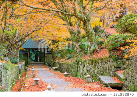Autumn at Ryogoji Temple, Kunisaki City, Oita Prefecture 121898870
