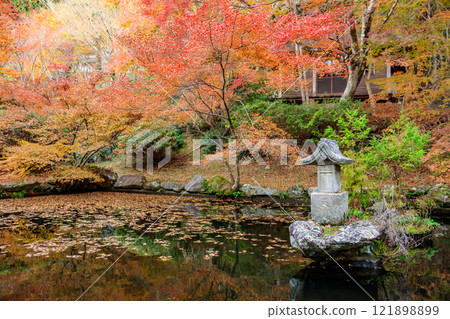 Autumn at Ryogoji Temple, Kunisaki City, Oita Prefecture Autumn at Ryogoji Temple, Kunisaki City, Oita Prefecture 121898899