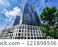 JP Tower and KITTE Marunouchi in front of the Marunouchi Station building at Tokyo Station 121898936