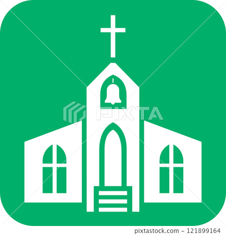 教堂的指示牌 121899164