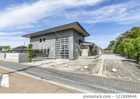 Nakatsu City History Museum on a sunny day in Nakatsu City, Oita Prefecture 121899648
