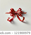 Gold-edged ribbon: a symbol of sophisticated gift-giving 121900979