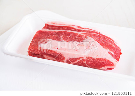 包裝好的豬肩肉 包裝好的豬肩肉 121903111