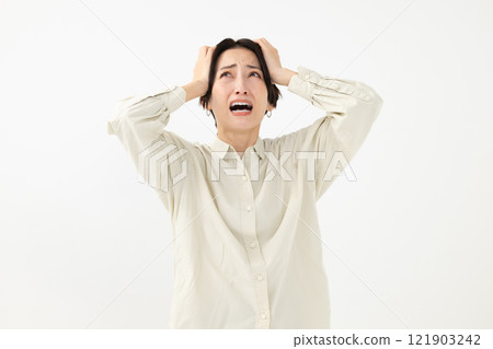 中年婦女，喜怒無常，煩惱 121903242