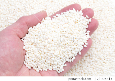 Glutinous rice 121903813