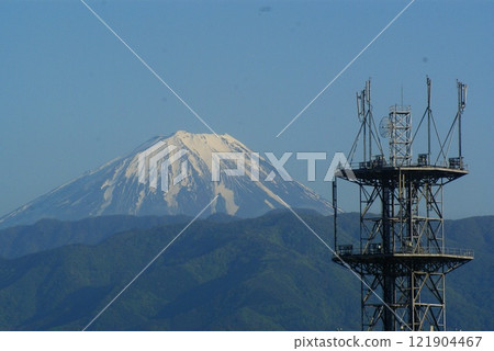 Color Fuji Snow Mountain Nature Background (Registered January 2025) 121904467