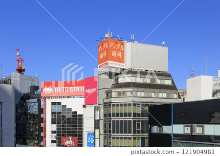 Electric Town along Nansan Street, Namba, Osaka (Chuo-ku and Naniwa-ku, Osaka City, Osaka Prefecture) 121904981