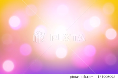 Pastel Bokeh Lights in Gradient Colors, Abstract Soft Background with Dreamy Glow, 121906098