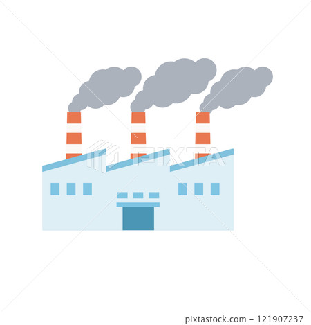 Factory Air Pollution Factory Air Pollution 121907237