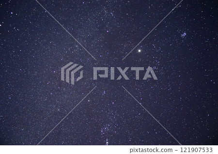 從富士山看到的星空 從富士山看到的星空 121907533