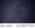 Starry sky seen from Mt.Fuji 121907534